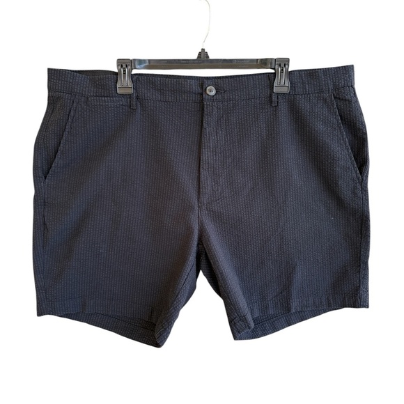 Goodthreads Black Flat Front Shorts Versatile Summer Essential - Picture 1 of 8